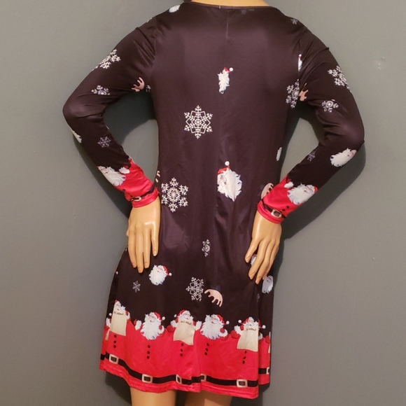 NWOT CHRISTMAS DRESS SIZE MED - Picture 8 of 9